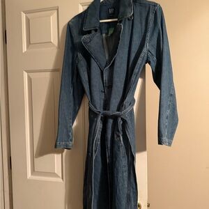 GAP Blue Jean Jacket Coat